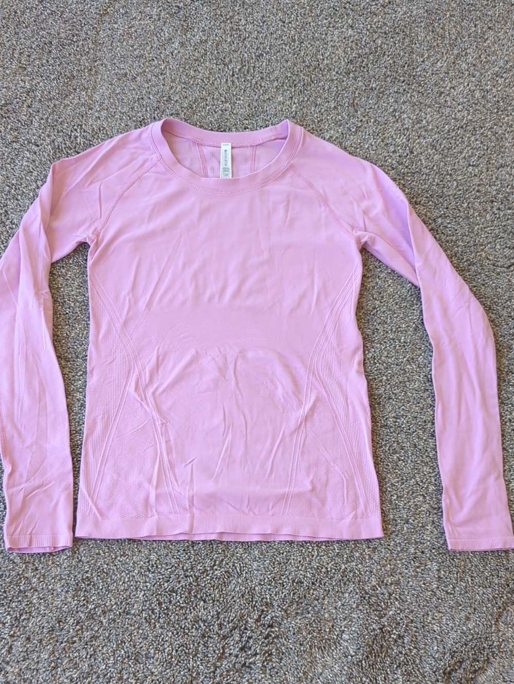 Athleta Momentum Seamless Long Sleeve Top - Begonia S